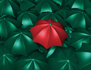 Regenschirme - obrazy, fototapety, plakaty