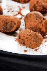 chocolate truffles.