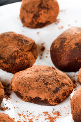 chocolate truffles.