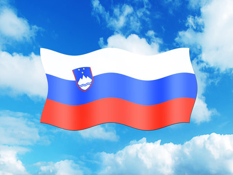 Bandeira da Eslovenia