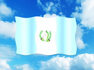 Bandeira da Guatemala © Alicina