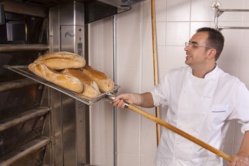 Baker and his bread