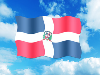Bandeira da Republica Dominicana