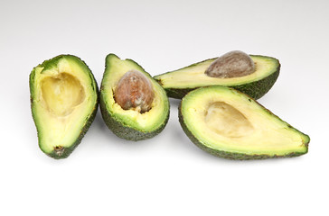 cut avocado fruit