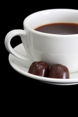 Coffee and chocolate