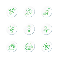 Nature Icon Set