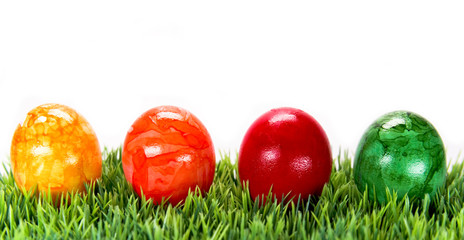 farbenfrohe Ostereier