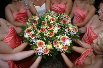 flower bouquet wedding bridesmaid