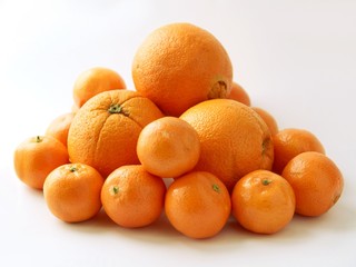 oranges and mandarins
