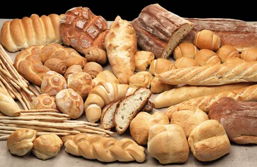 Foto auf Acrylglas Bäckerei Brot