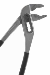 pilers and  on the white background