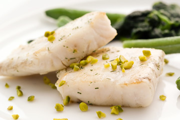 Barramundi mit Gemüse