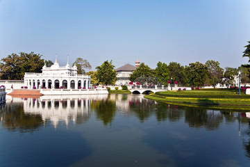 Fototapeta na wymiar Bang Pa-In Palace, Royal Summer Palace, Ajutthaya