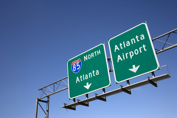 Atlanta Freeway Signs - Powered by Adobe