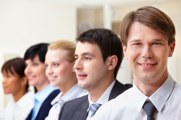 Fototapeta premium Successful businessman