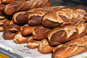 le pain au marché