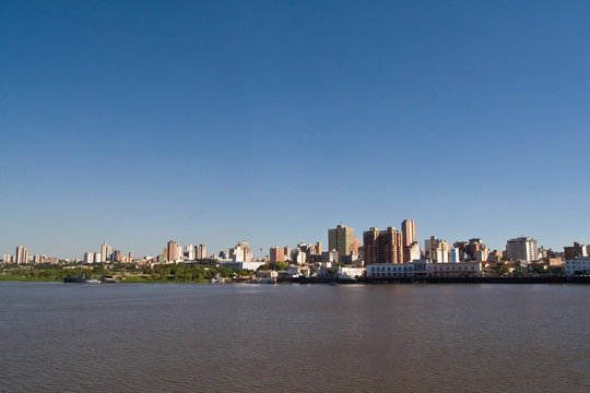 Skyline von Asuncion, Paraguay