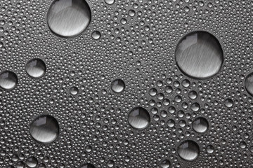 Regen Edelstahl Dunkel 7