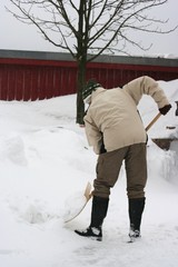 Schneeschieben 4