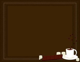 Hot chocolate background 4