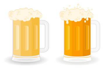 Glasses with a beer - 20479061