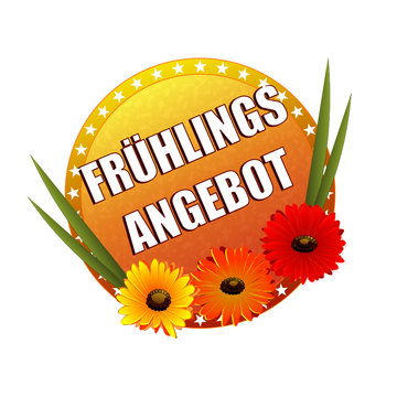 Button Fr&uuml;hlingsangebot