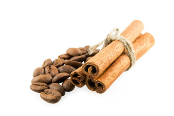 Cinnamon and coffee