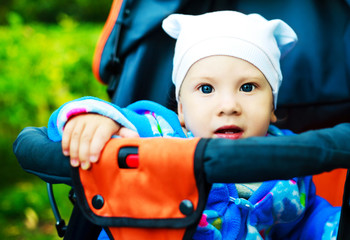 baby in the carriage