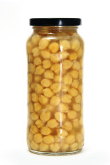 pot of chickpeas