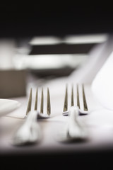 Forks on Table