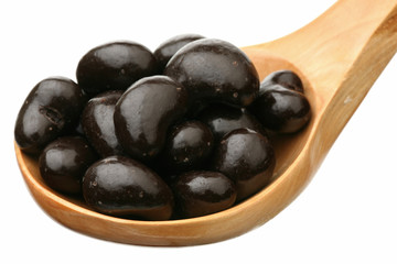 Cashew in chocolate glaze