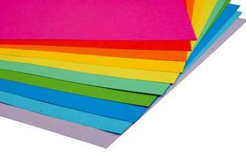various color paper