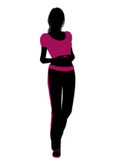 Female Workout Silhouette