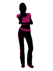 Female Workout Silhouette