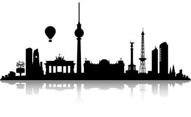 Obraz premium top detailed berlin skyline