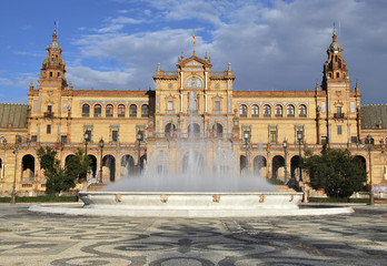 Obraz premium Spain Square