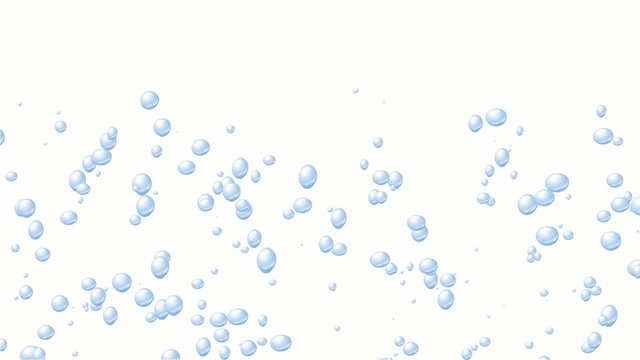 Blue bubbles 1080p 25fps