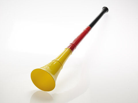 Vuvuzela in Schwarzrotgold zur WM 2010