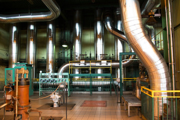 Inside powerplant