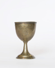 ancient silver wine-glass