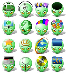 Avatar Alieno Icona-Avatar Alien Icone