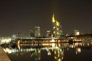 Naklejka na ściany i meble Frankfurt - Skyline