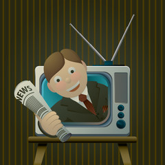 NEWS vector illustration