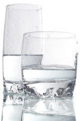 two glass drink
