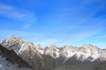 high mountain landscape