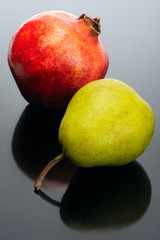 Pear and Pomegranate