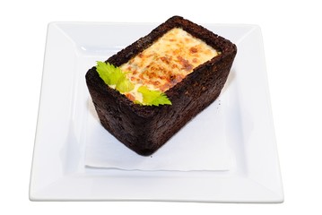 omelet in bread