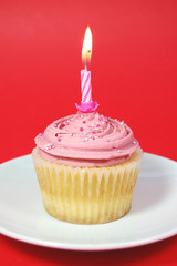 Birthday cupcake