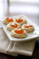 Apricot Thumbprint Cookies