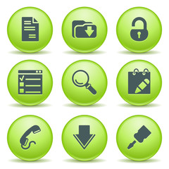 Green internet label 8